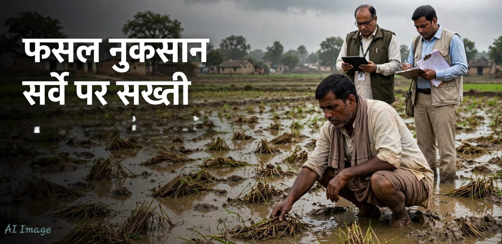 यूपी के किसानों के लिए जरूरी खबर, फसल नुकसान सर्वे पर बड़ा निर्देश!
